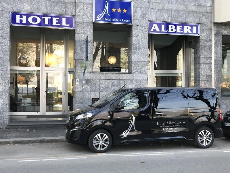 Hotel Alberi Lecco Eksteriør billede